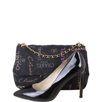 Chanel Denim Mood Flap Bag Large