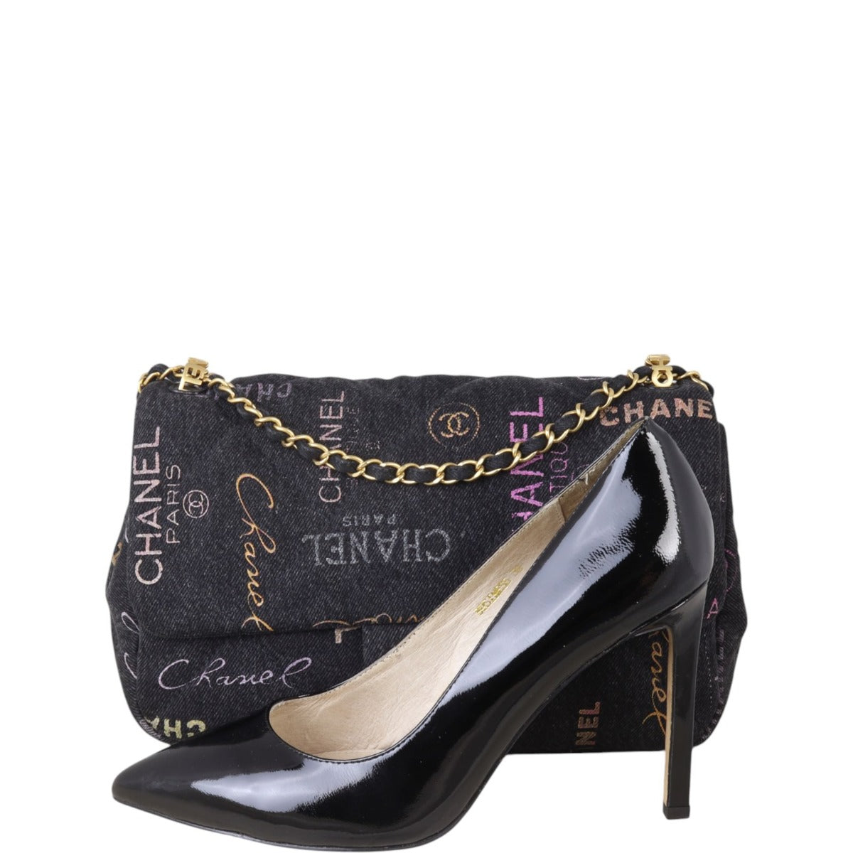 Chanel Denim Mood Flap Bag Large