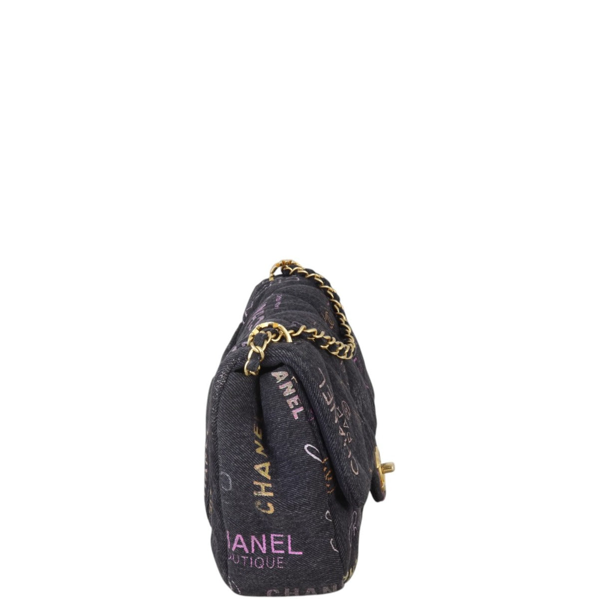 Chanel Denim Mood Flap Bag Large