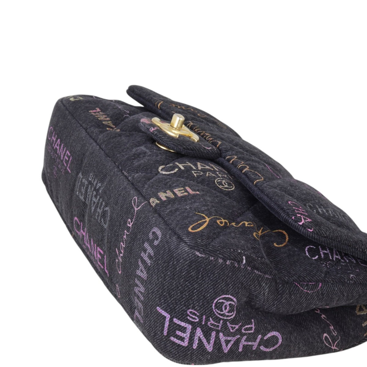 Chanel Denim Mood Flap Bag Large