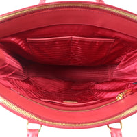 Prada Saffiano Lux Galleria Double Zip Tote Large