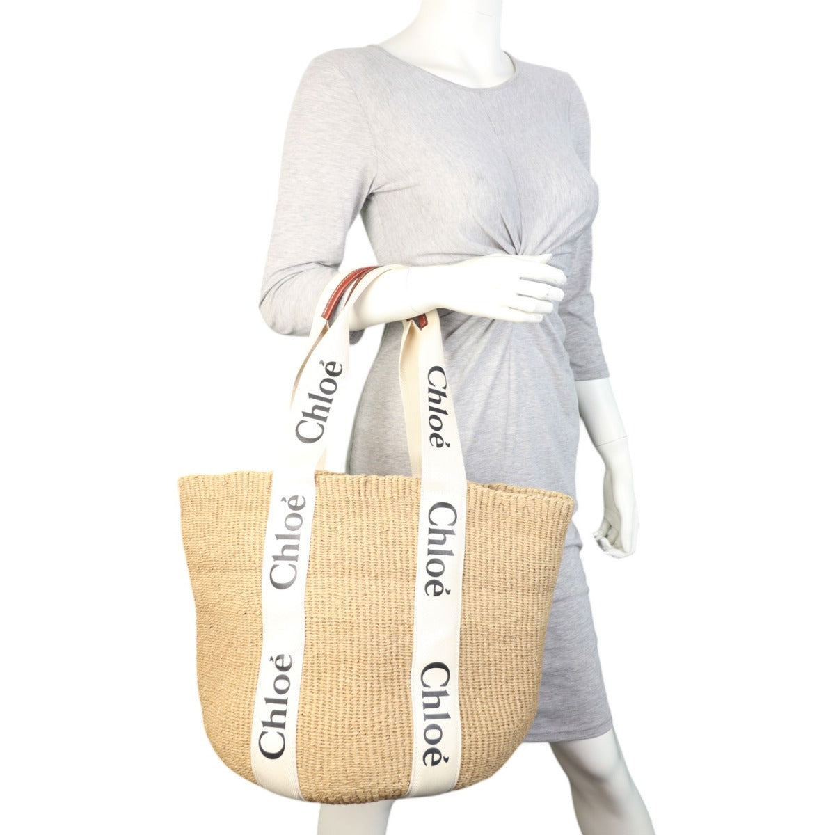 Chloe Woody Basket Bag Large