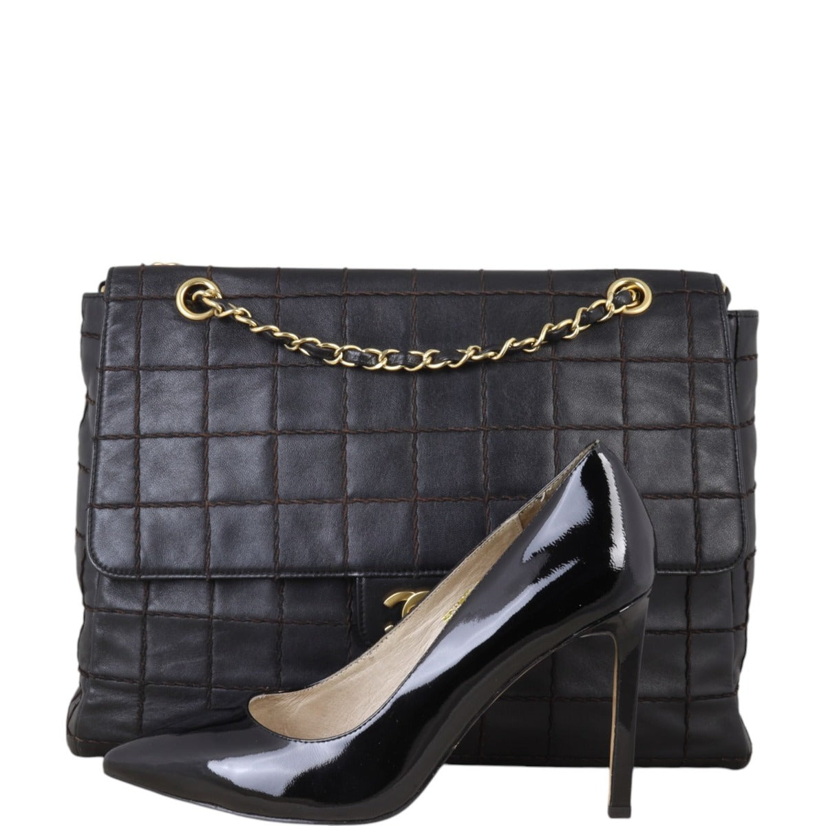 Chanel Chocolate Bar Flap Bag