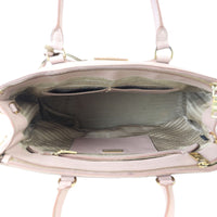 Prada Saffiano Lux Galleria Double Zip Tote Medium