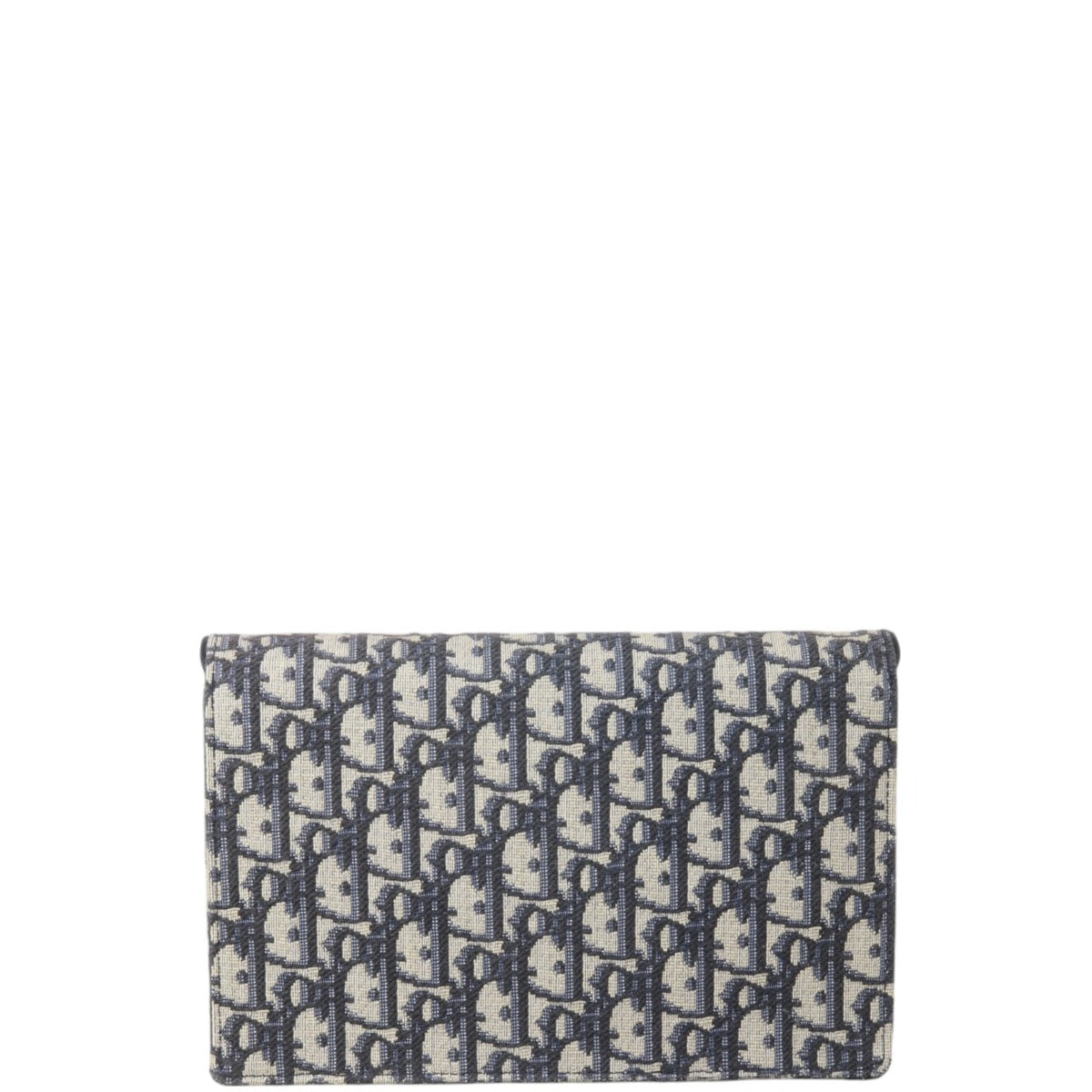 Dior Saddle Pouch Wallet on Chain Oblique