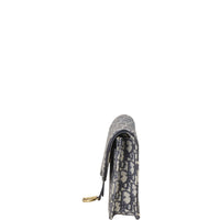 Dior Saddle Pouch Wallet on Chain Oblique