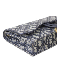Dior Saddle Pouch Wallet on Chain Oblique