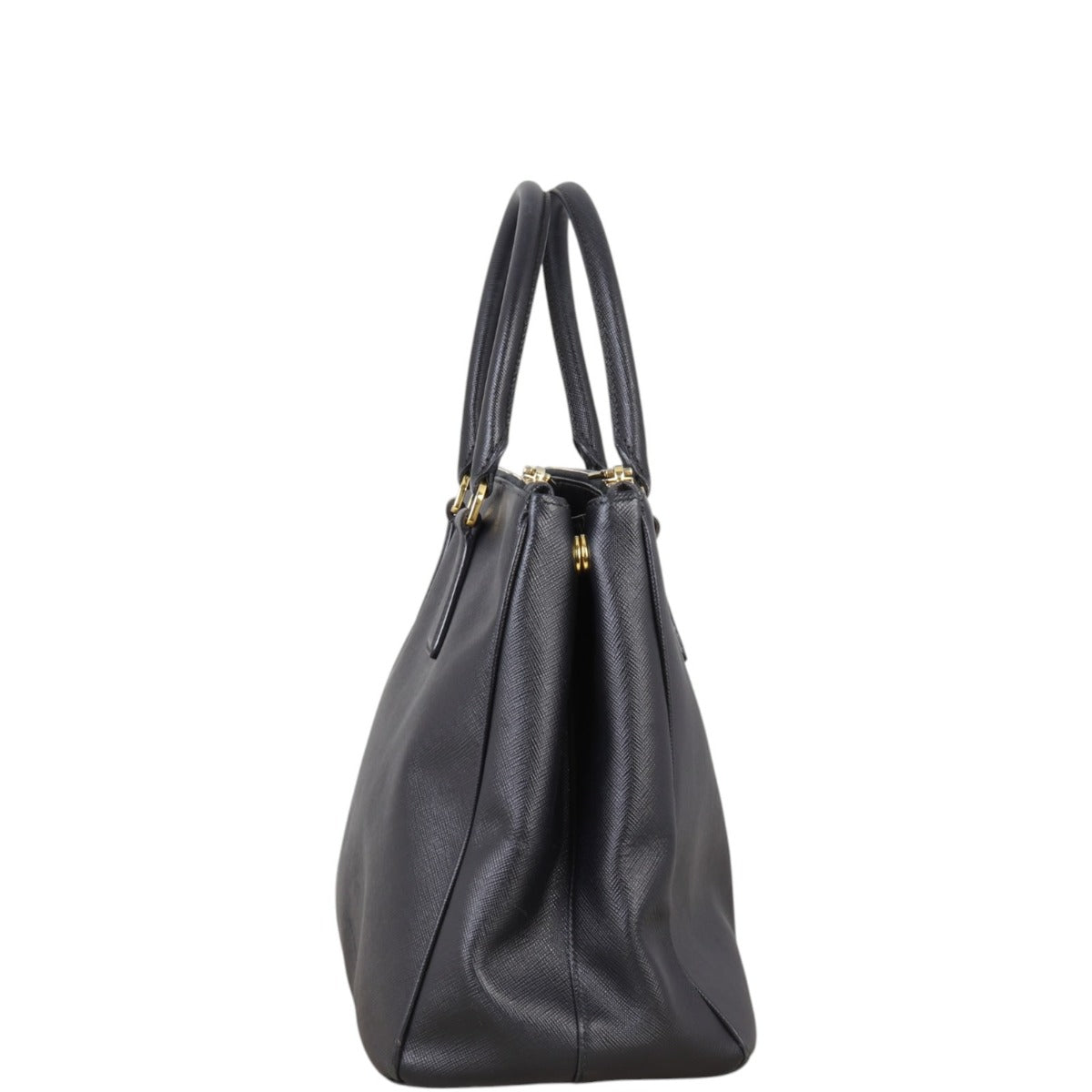Prada Saffiano Lux Galleria Double Zip Tote Large