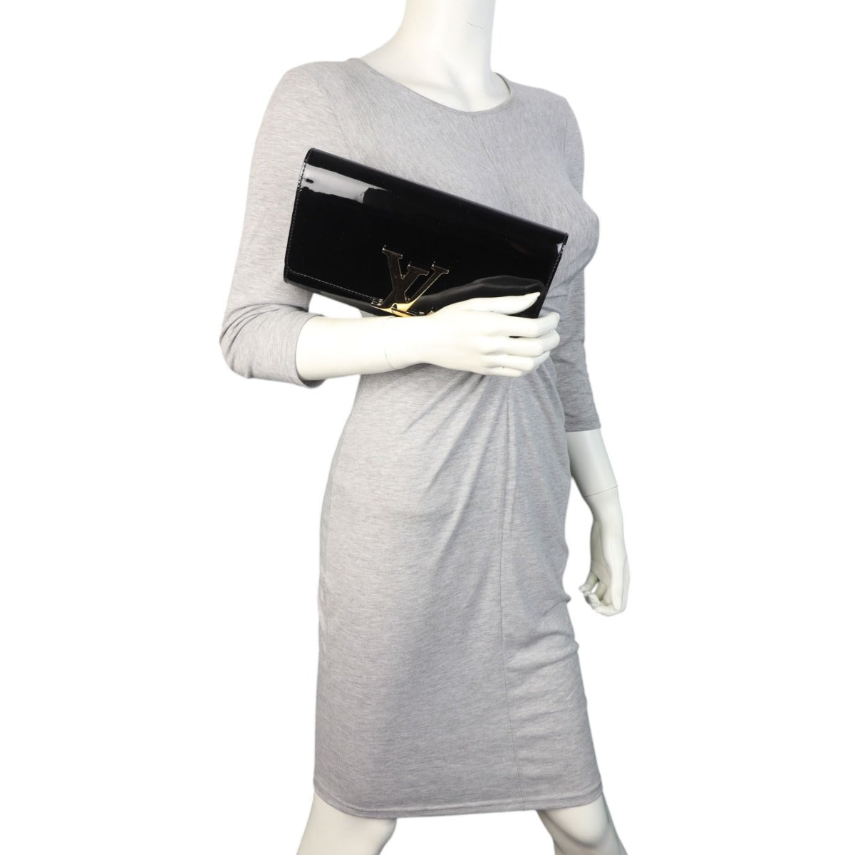 Louis Vuitton Louise Clutch Patent