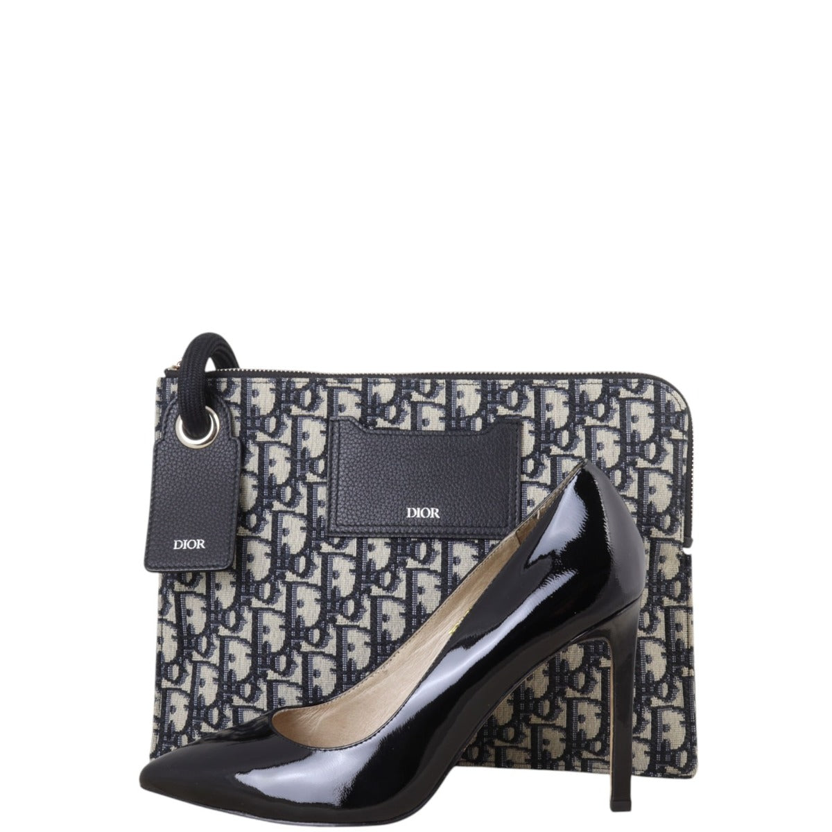 Dior Wrist Travel Pouch Oblique