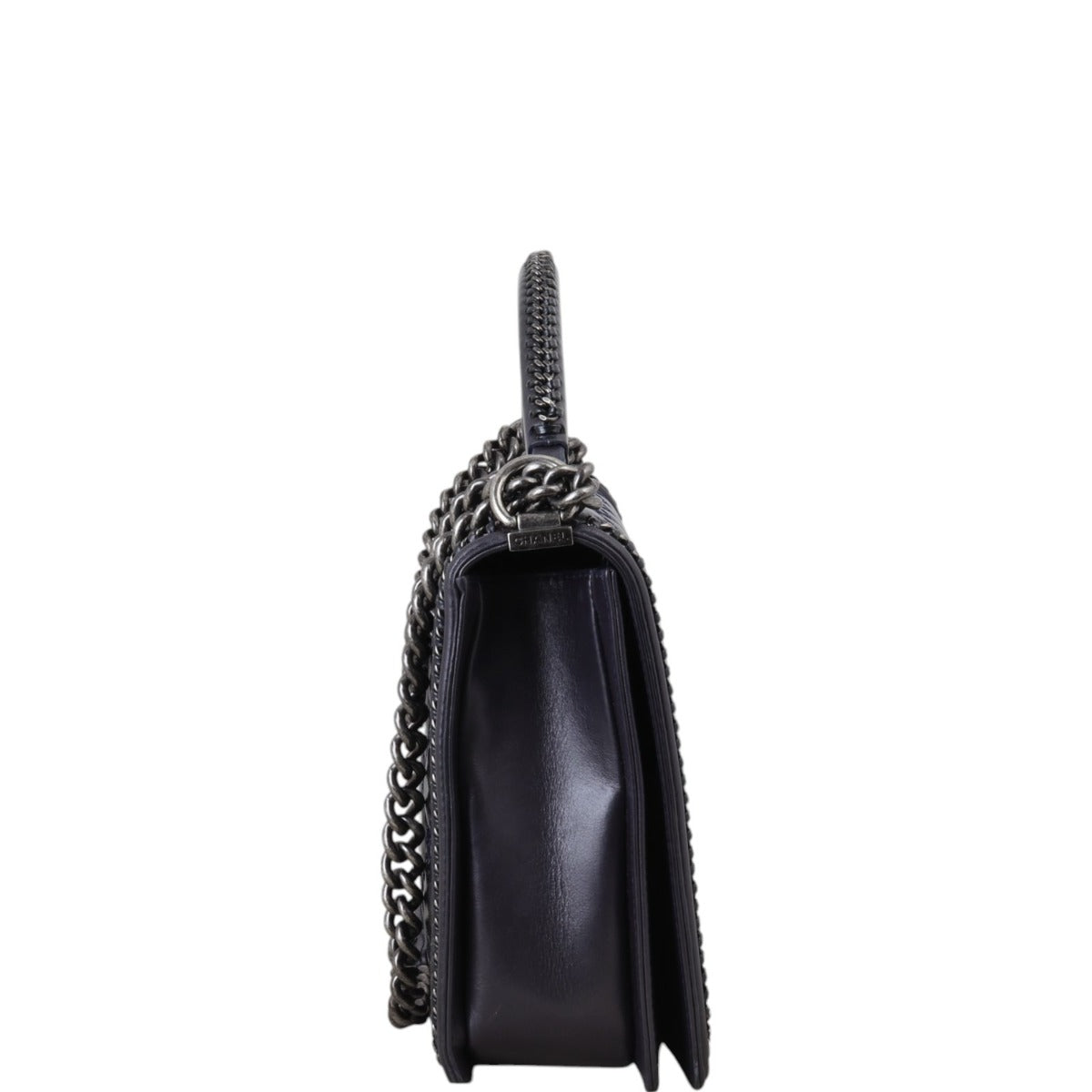 Chanel Boy Top Handle Paris-Rome Large