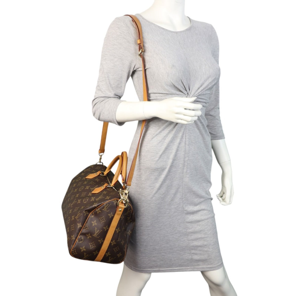 Louis Vuitton Speedy 30 Bandouliere Monogram