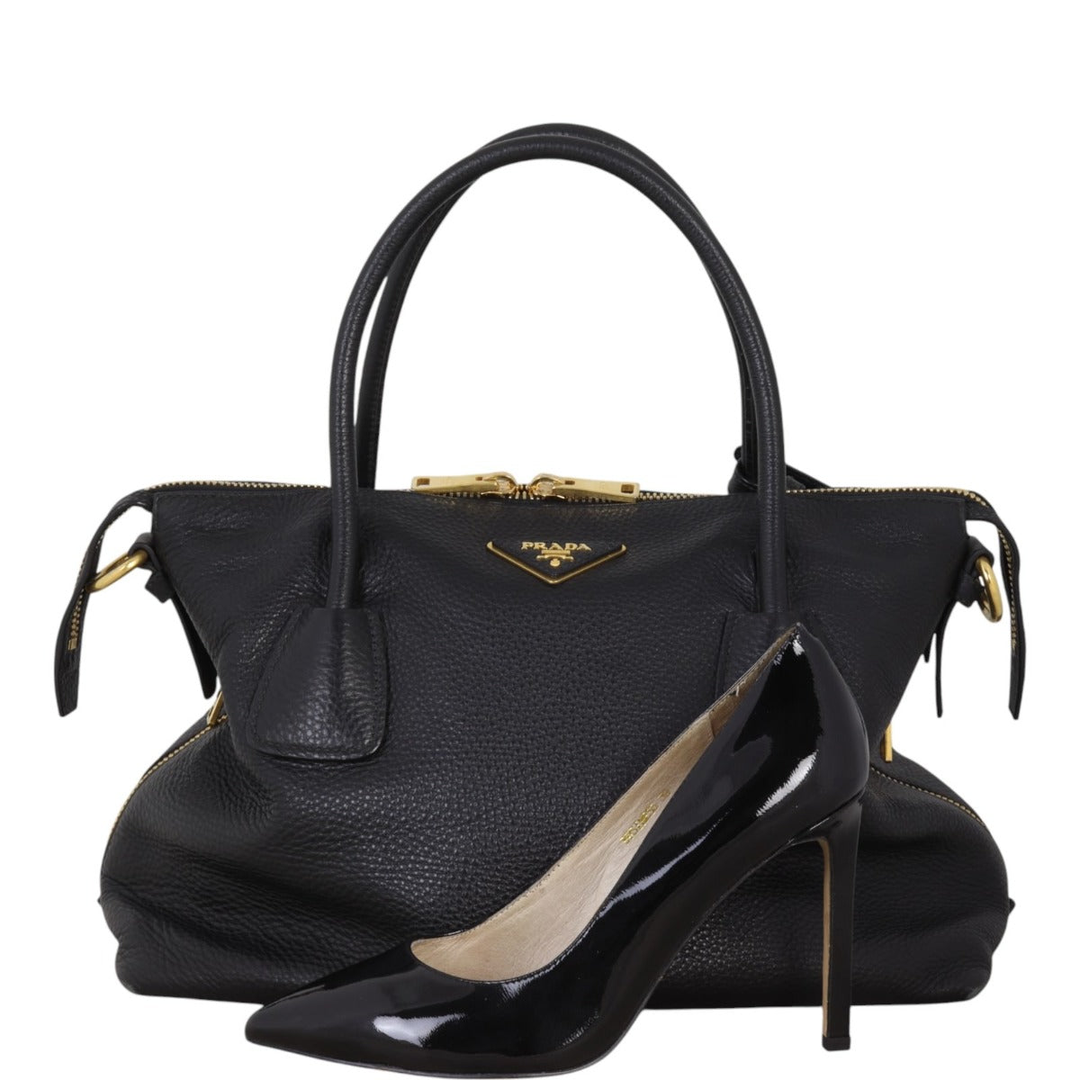 Prada Vitello Daino Tote