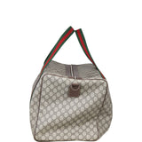 Gucci 10KTF GG Supreme Web Duffle Large