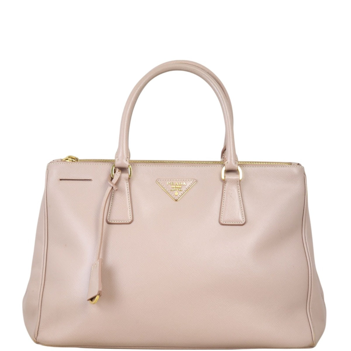 Prada Saffiano Lux Galleria Double Zip Tote Medium