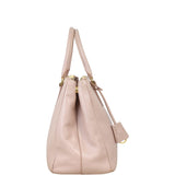 Prada Saffiano Lux Galleria Double Zip Tote Medium