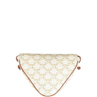 Celine Triomphe Triangle Crossbody Bag