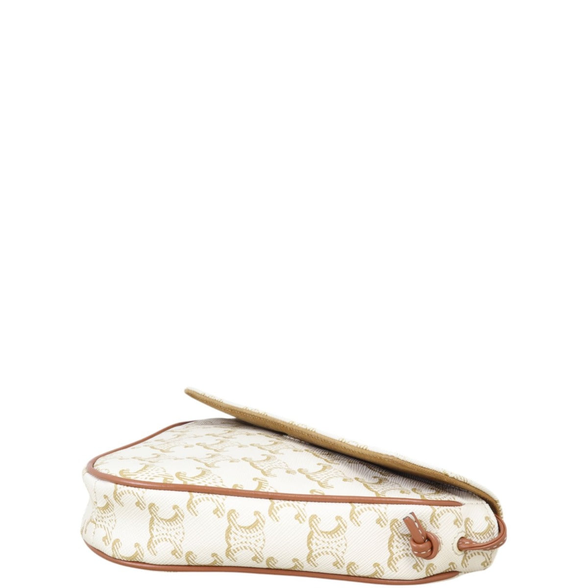 Celine Triomphe Triangle Crossbody Bag