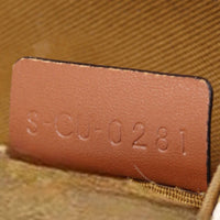 Celine Triomphe Triangle Crossbody Bag