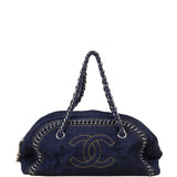 Chanel Denim Luxe Ligne Bowler
