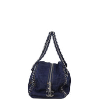 Chanel Denim Luxe Ligne Bowler