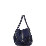 Chanel Denim Luxe Ligne Bowler