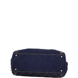 Chanel Denim Luxe Ligne Bowler