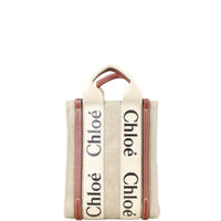 Chloe Mini Woody North South Tote Bag