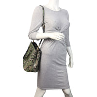 Gucci Bright Bit Tote Python