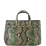 Gucci Bright Bit Tote Python