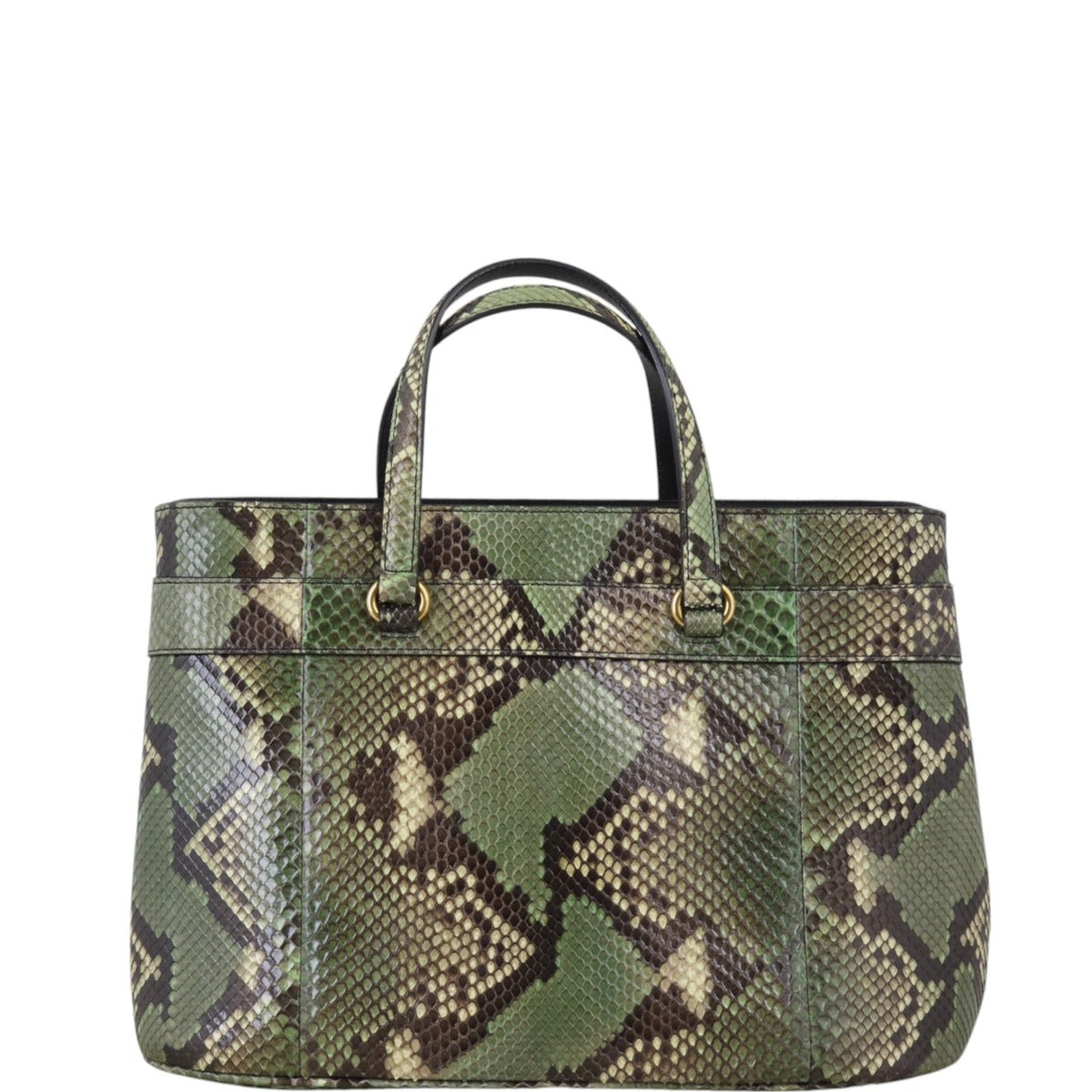 Gucci Bright Bit Tote Python