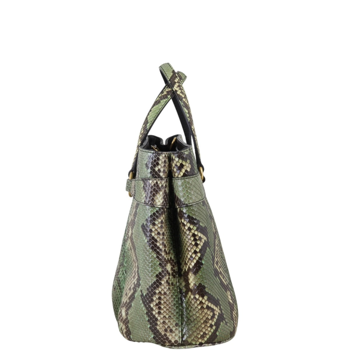 Gucci Bright Bit Tote Python