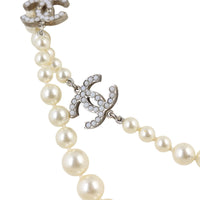 Chanel CC Pearl Long Necklace