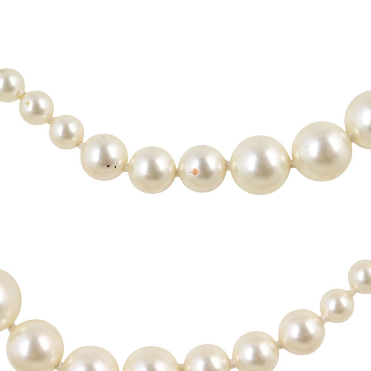 Chanel CC Pearl Long Necklace