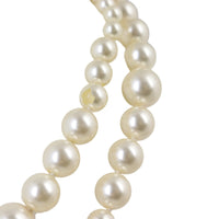 Chanel CC Pearl Long Necklace