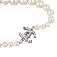 Chanel CC Pearl Long Necklace