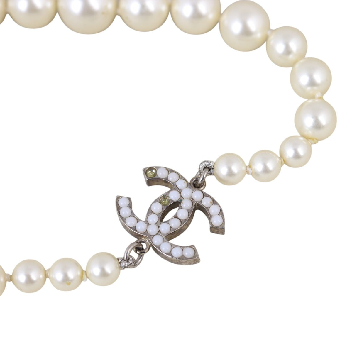 Chanel CC Pearl Long Necklace