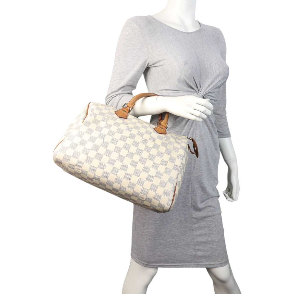 Louis Vuitton Speedy 30 Damier Azur