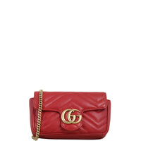 Gucci GG Marmont Matelasse Super Mini Shoulder Bag