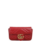Gucci GG Marmont Matelasse Super Mini Shoulder Bag