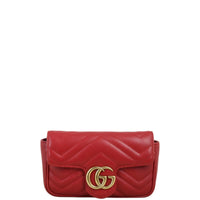 Gucci GG Marmont Matelasse Super Mini Shoulder Bag