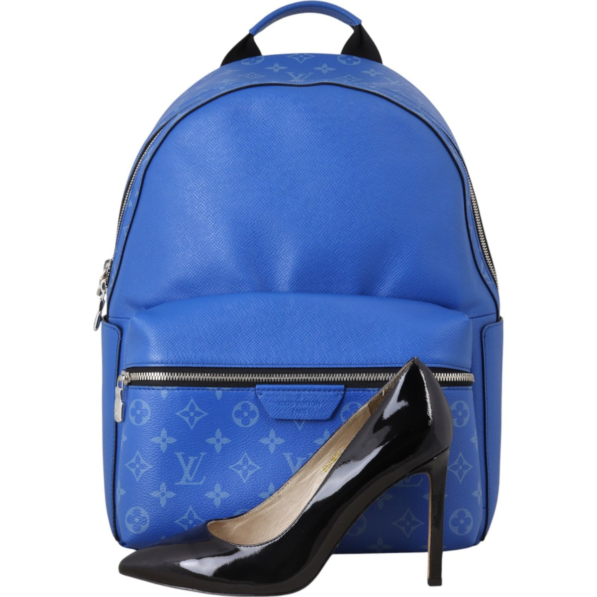 louis vuitton blue monogram backpack Louis Vuitton Discovery Backpack PM Taigarama – Luxe.It.Fwd