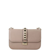 Valentino Glam Lock Medium Shoulder Bag