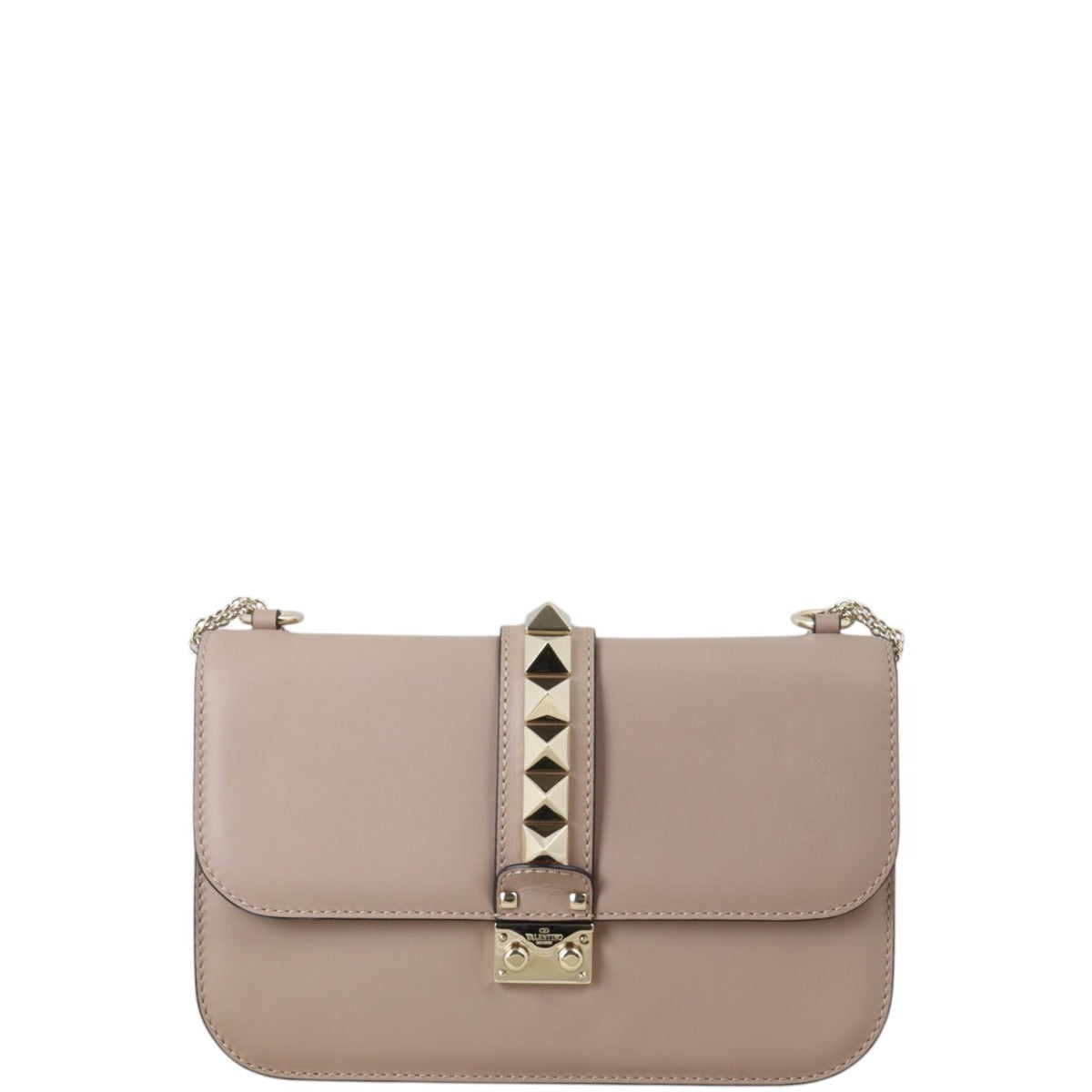 Valentino Glam Lock Medium Shoulder Bag