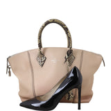 Louis Vuitton Soft LockIt MM Python