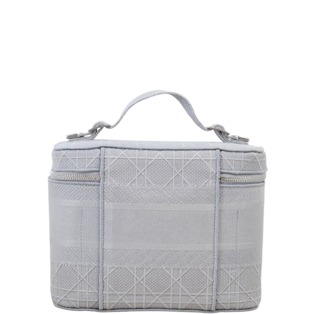Dior D-Lite Cannage Canvas Vanity Case