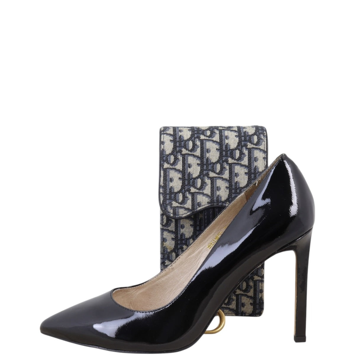 Dior Vertical Saddle Pouch Oblique