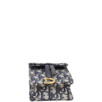 Dior Vertical Saddle Pouch Oblique