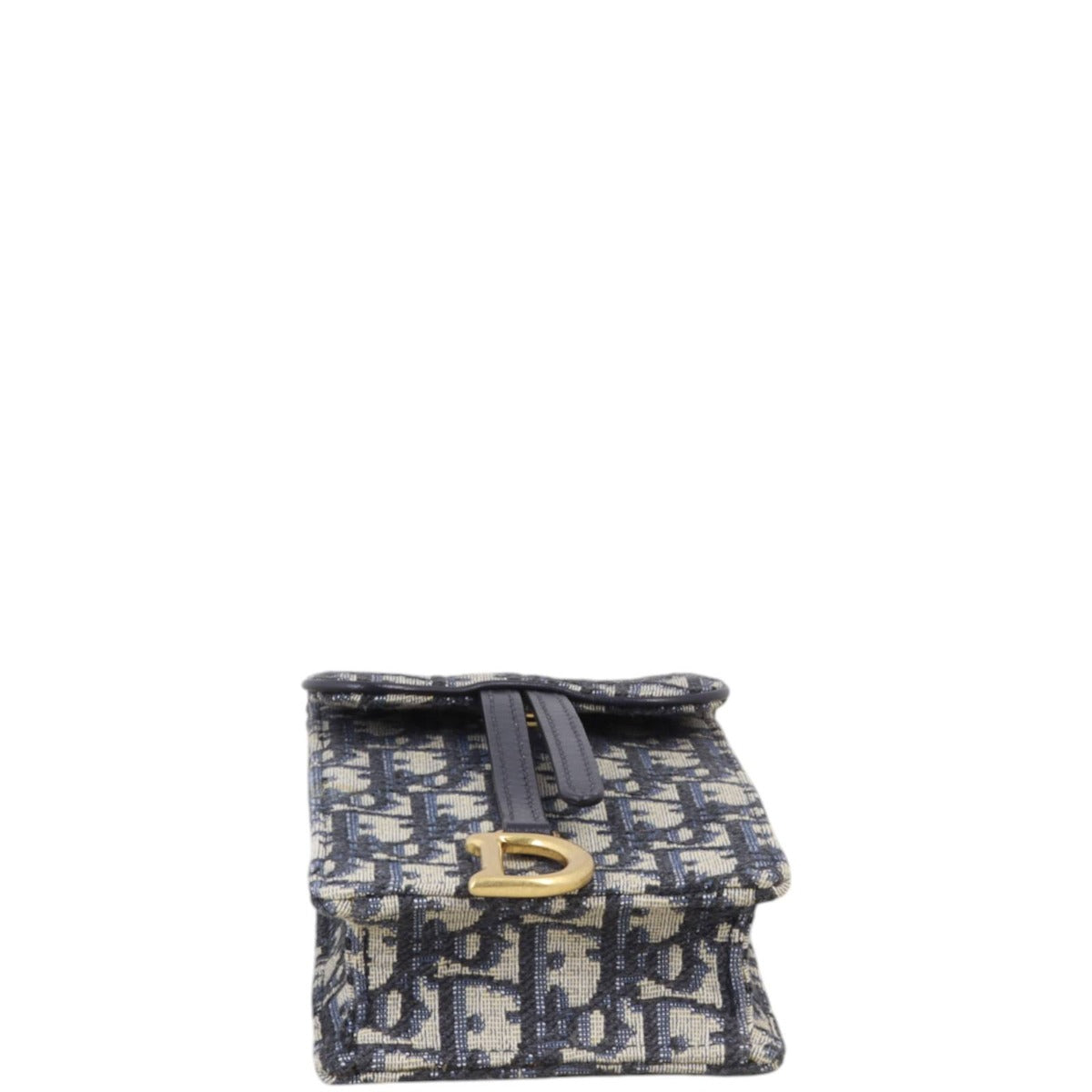Dior Vertical Saddle Pouch Oblique