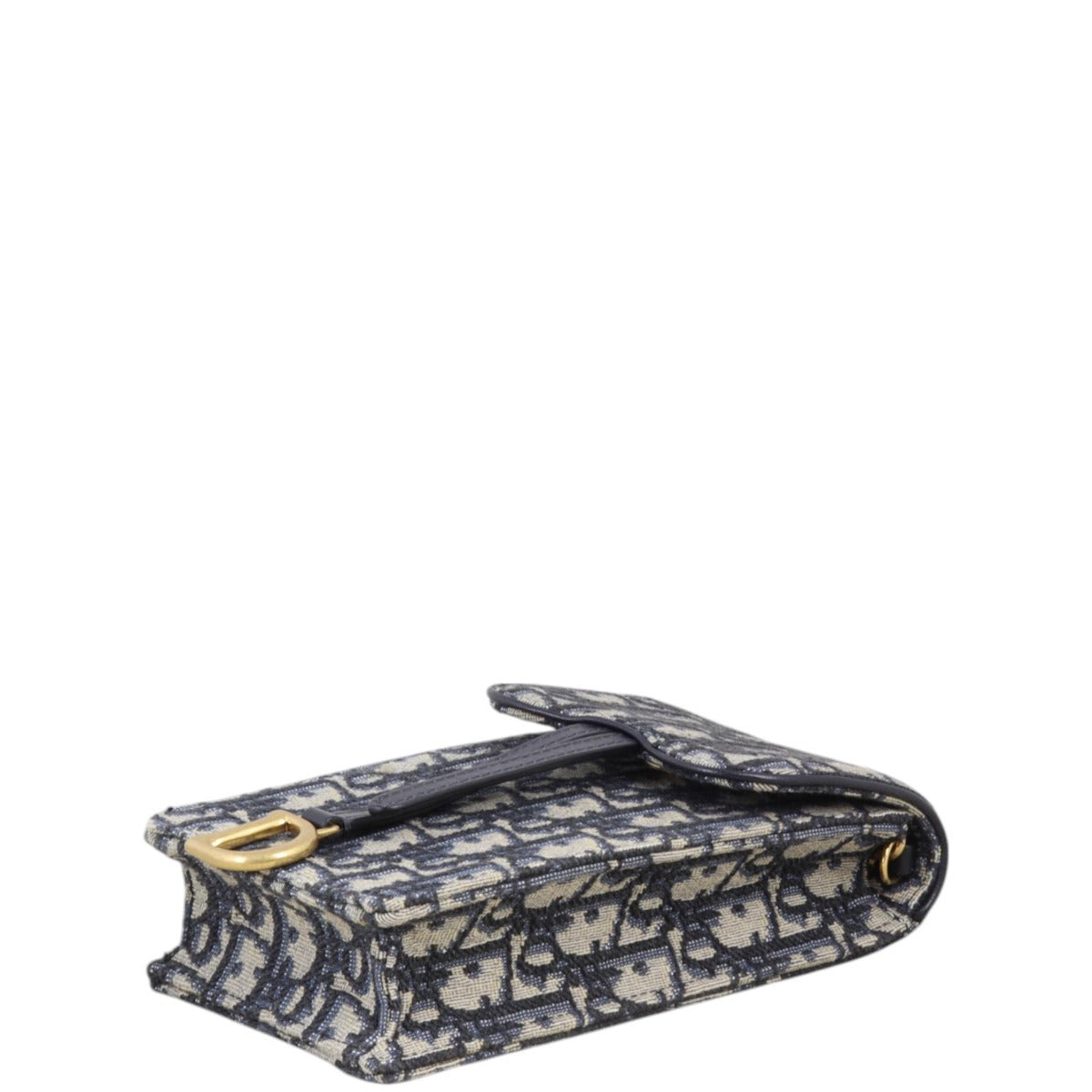 Dior Vertical Saddle Pouch Oblique